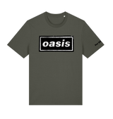 Live '25 Stencil Logo T-Shirt Khaki