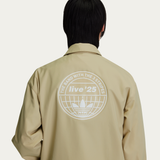 Live '25 adidas Coach Jacket Stone