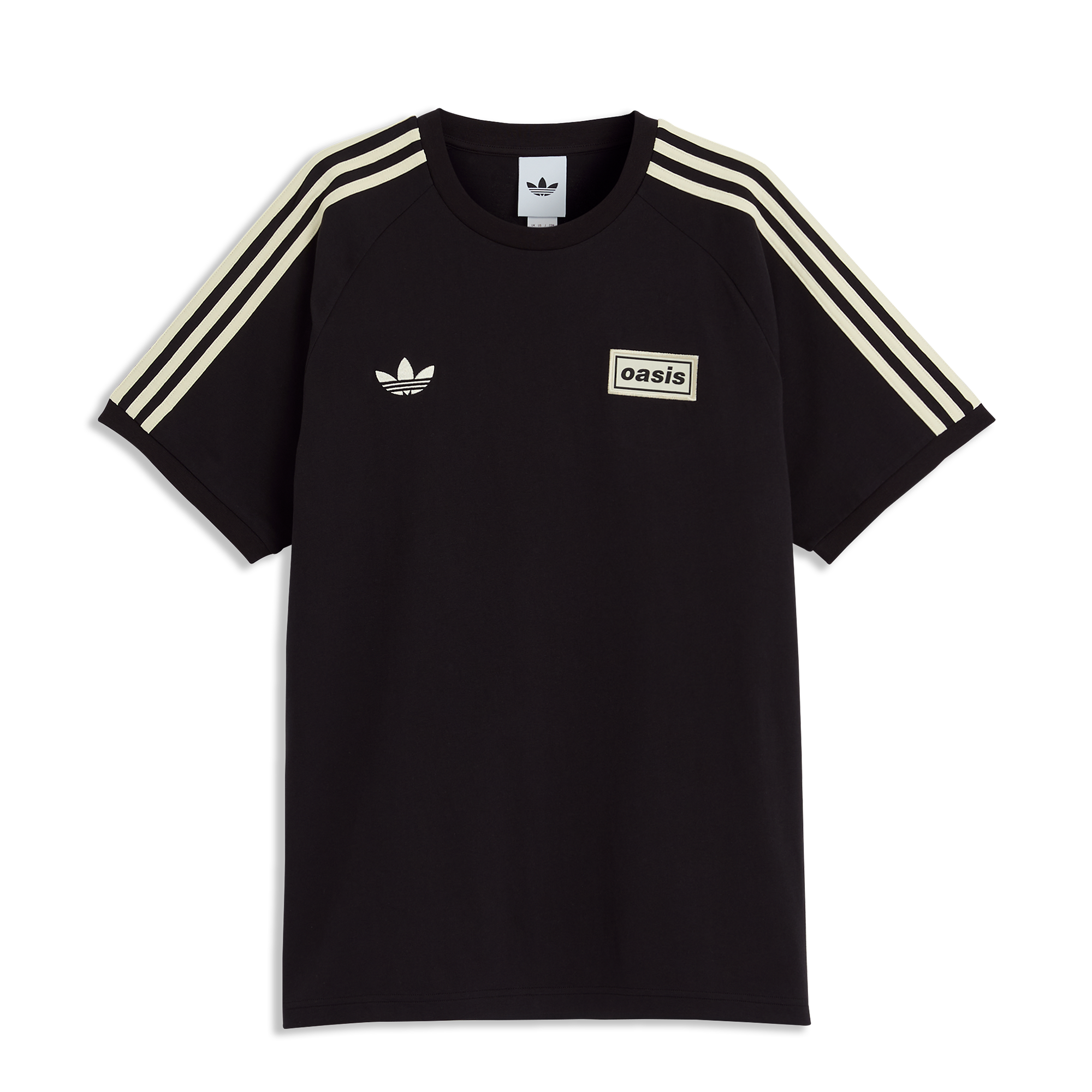 Live '25 adidas 3 Stripes T-Shirt Black