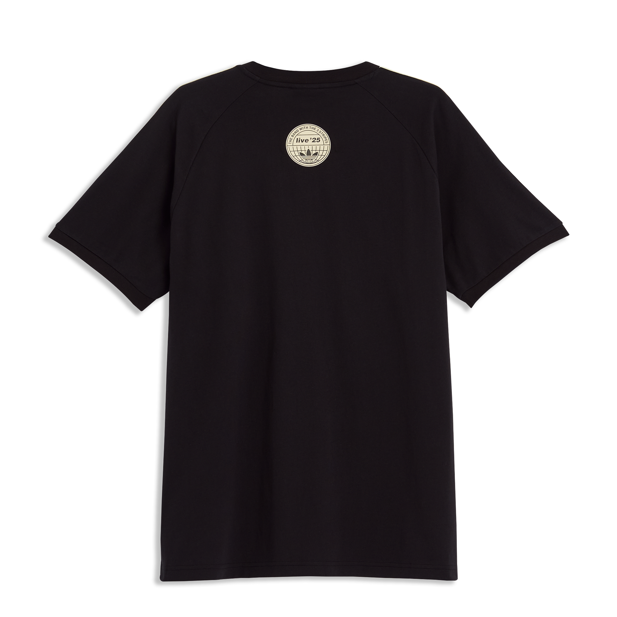Live '25 adidas 3 Stripes T-Shirt Black