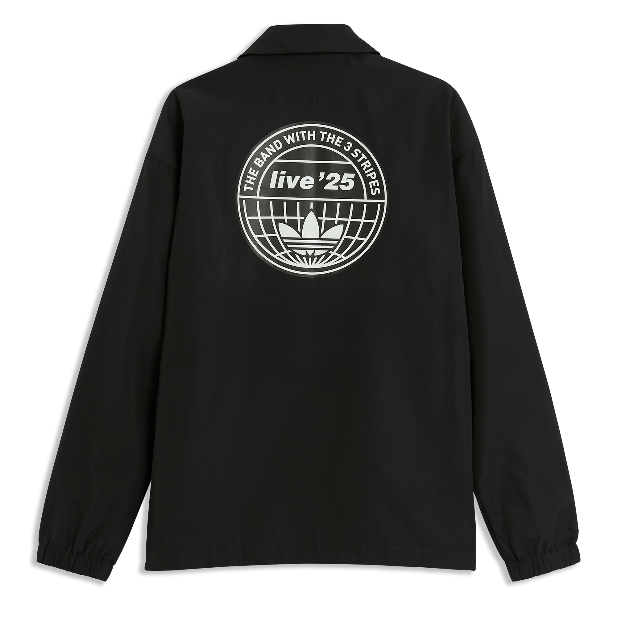 Live '25 adidas Coach Jacket Black