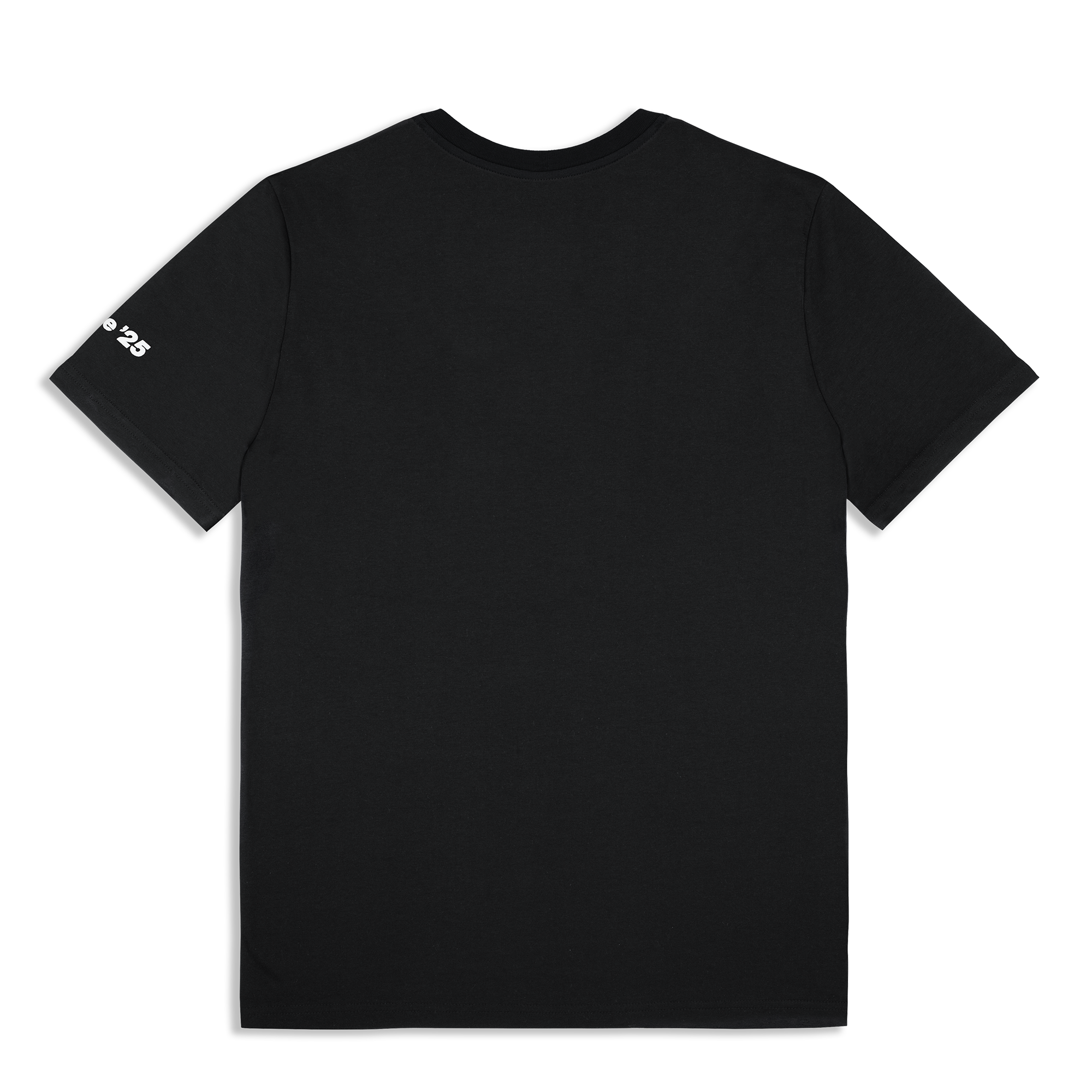 Live '25 Stencil Logo T-Shirt Black