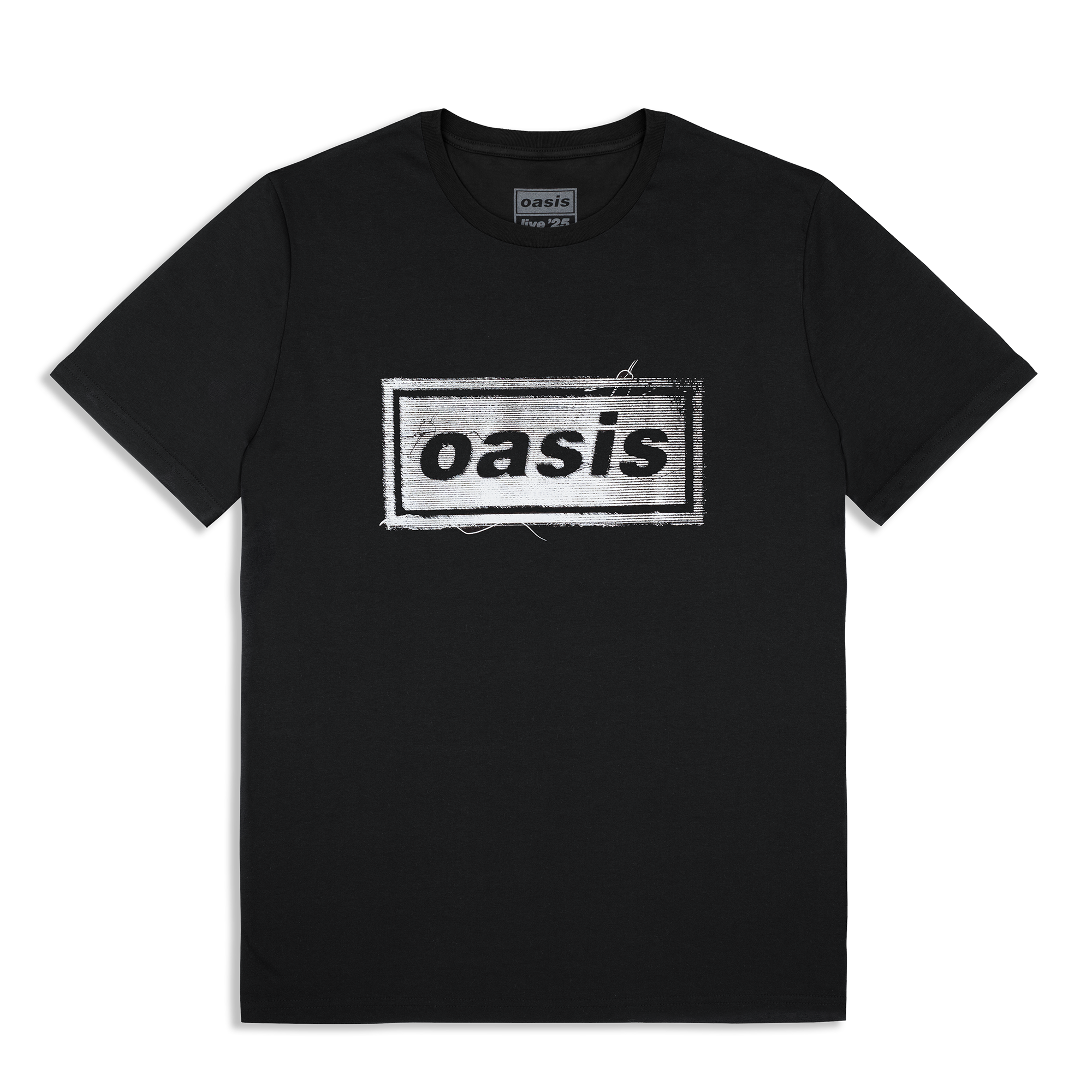 Live '25 Thread Logo T-Shirt Black