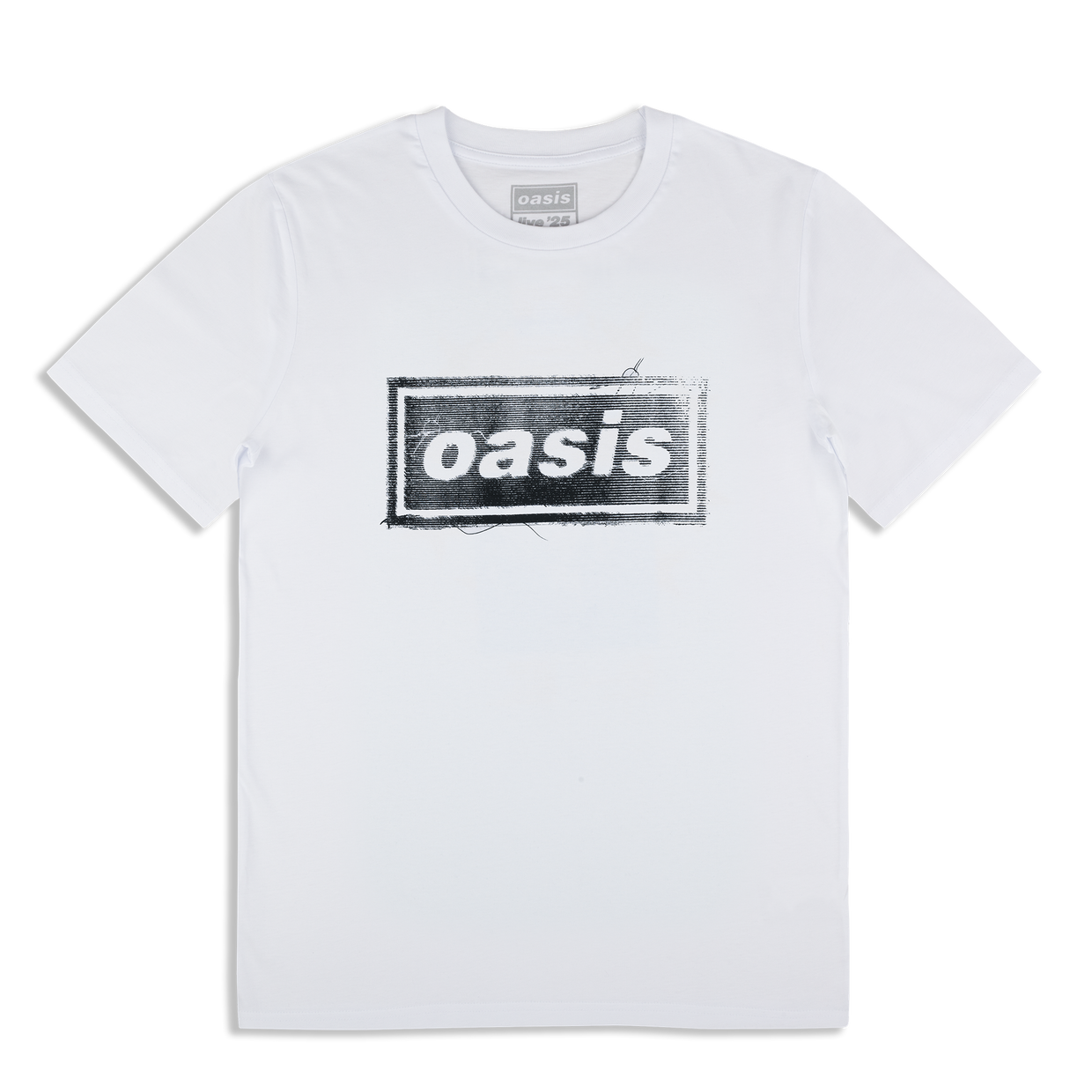 Live '25 World Tour T-Shirt White – Aus Oasis Live 2025