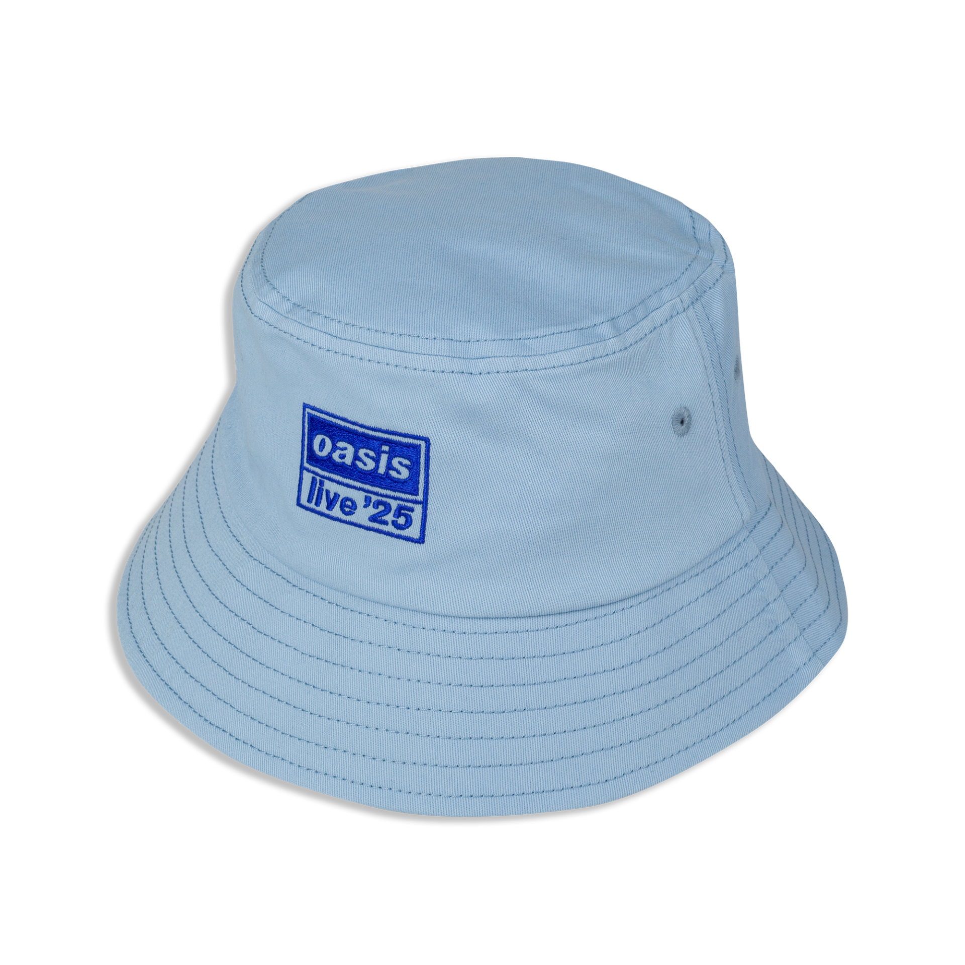 Live '25 Embroidered Logo Bucket Hat Sky Blue