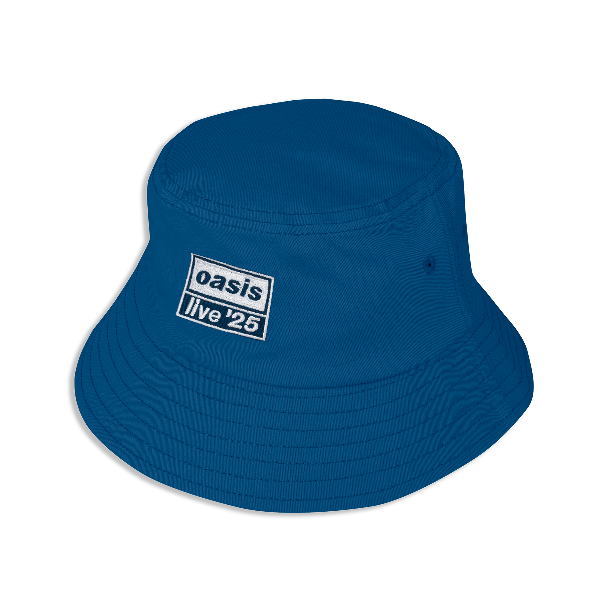 oasis live '25 リバーシブルバケットハット Live '25 Embroidered Logo Bucket Hat Navy – Aus Oasis Live 2025
