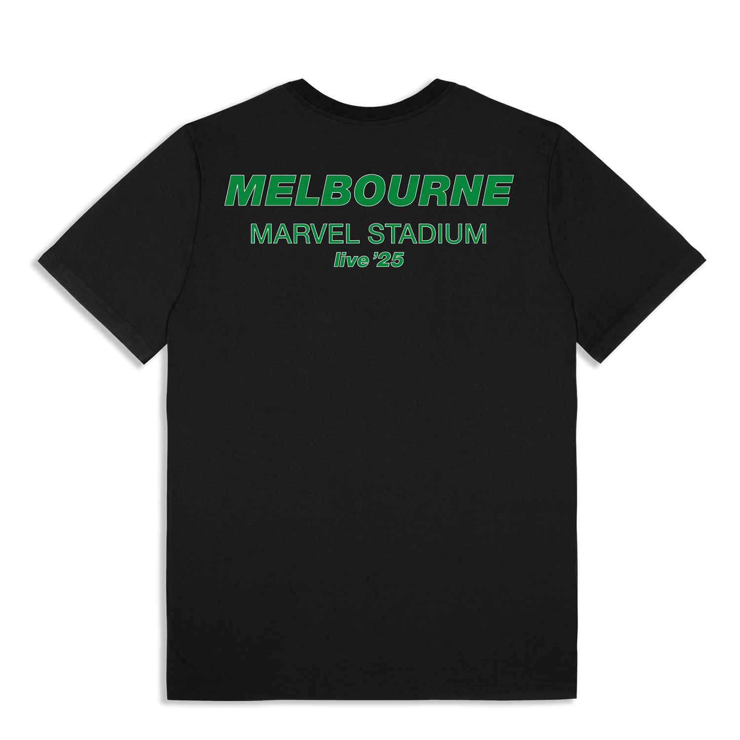Live '25 Melbourne T-Shirt Black | Oasis