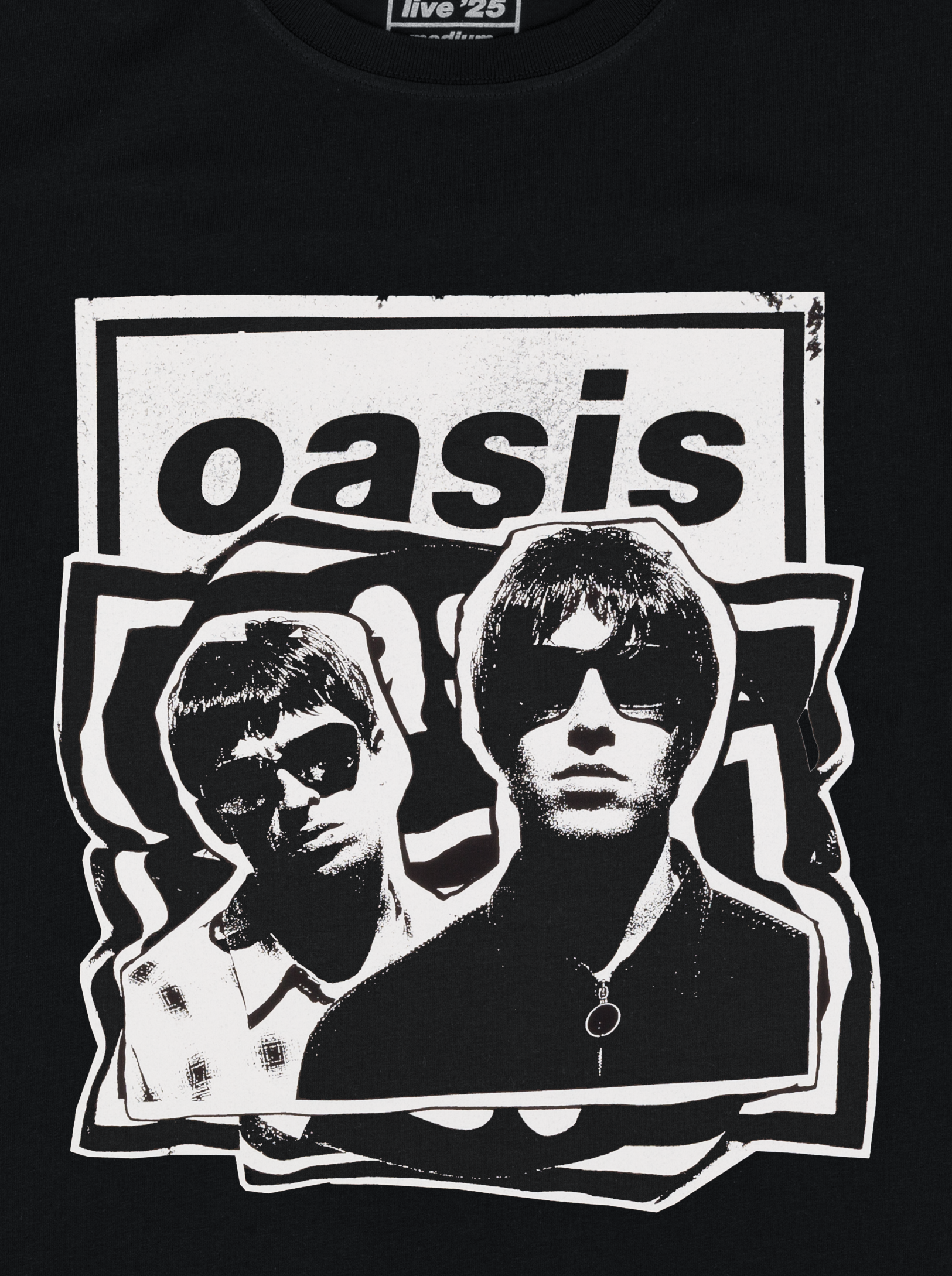 Live '25 Cut Out Photo Sweatshirt Black