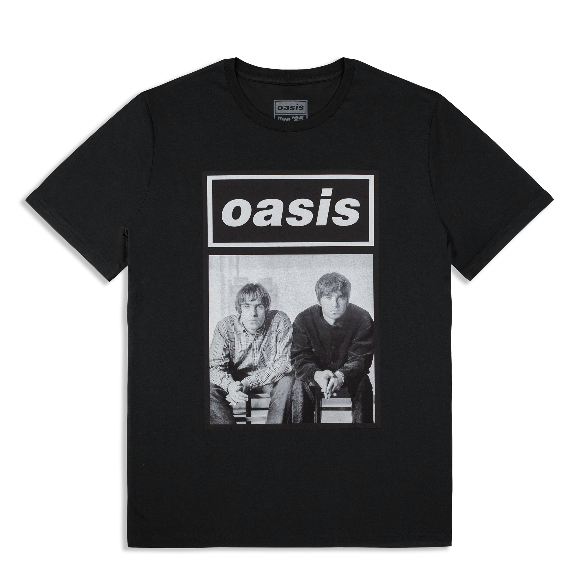 Live '25 Wonderwall World Tour T-Shirt Black – Aus Oasis Live 2025